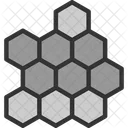 Celulas Peine Hexagono Icon