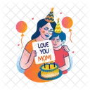 Celebrate Mom  Icon