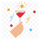 Celebration Cheer Wine Icon