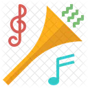 Horn Music Celebration Icon