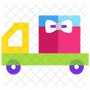Celebration Delivery Van Delivery Truck Icon