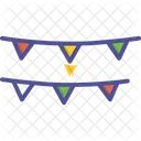 Celebration Bunting Birthday Bunting Icône