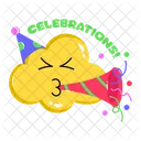 Celebration Emoji Celebrations Birthday Emoji Icon