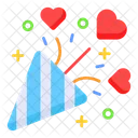 Celebration Mothers Day Confetti Icon