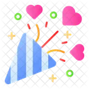 Celebration Mothers Day Confetti Icon