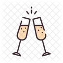 Celebration Cheers Drink Icon