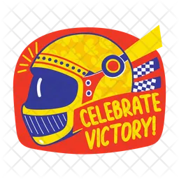 Celebration stickers  Icon