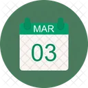 Calendario Data Dia Ícone