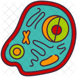 Cell Icon - Download in Colored Outline Style