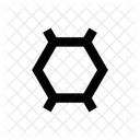 Cell Hexagon Design Icon