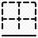 Cell Border Bottom Icon