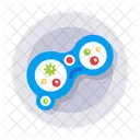 Cell Division Mitosis Cell Splitting Icon