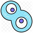 Cell Division Biology Mitosis Icon