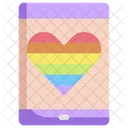 Cell Phone Lgbt Icon