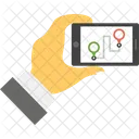 Cell Phone Location  Icon
