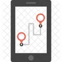 Cell Phone Location  Icon