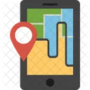 Cell Phone Location  Icon