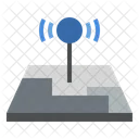 Cell Site Internet Coverage Icon