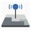 Cell Site Internet Coverage Icon