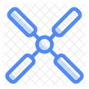 Celling Fan Electric Ventilator Icon