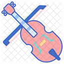 Cello Bow Music Icon