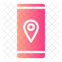 Cellphone Navigation Maps And Location Icon