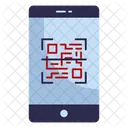 Barcode Qr Code Phone Icon
