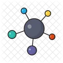Cells Atom Bond Icon