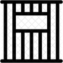 Prison Etablissement Correctionnel Etablissement Icône