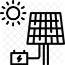 Cellule photovoltaïque  Icône