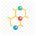 Cellules Molecules Atomes Icône