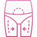 Cellulite Chirurgie Plastique Infection Cutanee Icône
