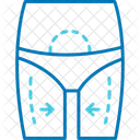 Cellulite Chirurgie Plastique Infection Cutanee Icône