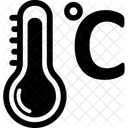 Celsius Temperature Thermometre Icône