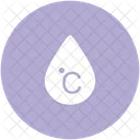 Celsius Drop Degree Icon