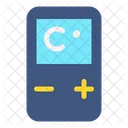 Celsius Temperature Reader Electronic Icon