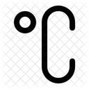 Celsius Temperatur Thermometer Symbol