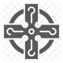 켈트족 십자가 성 아이콘