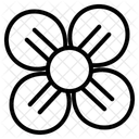 Celtic Flower Ireland Flower Icon