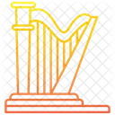 Celtic Harp Celticharp Harp Icono