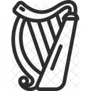 Celtic harp  Icon