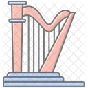 Celtic harp  Icon
