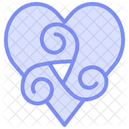 Celtic Knotwork Heart  Icon