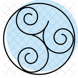 Celtic Triskele  Icon