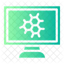 Celula Vegetal Computacao Ciencia Icon