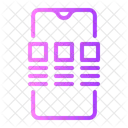 Celular Smartphone Planejamento Ícone