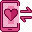 Telefone Celular Smartphone Enviar Ícone