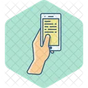 Celular Na Mao Celular Smartphone Icon