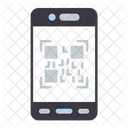 Codigo QR Smartphone Celular Ícone