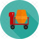 Cement Mixing Roller Icon